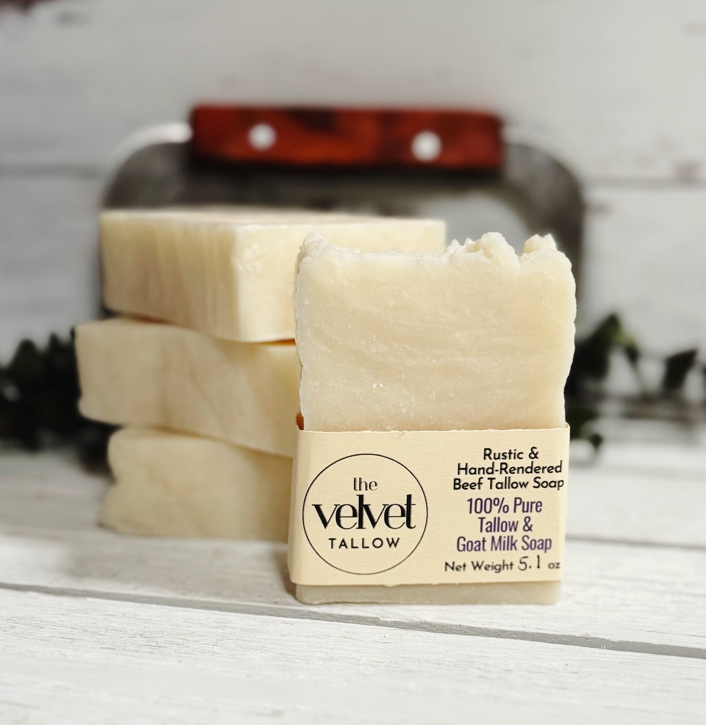 Pure Soap, Grass Fed Tallow Soap