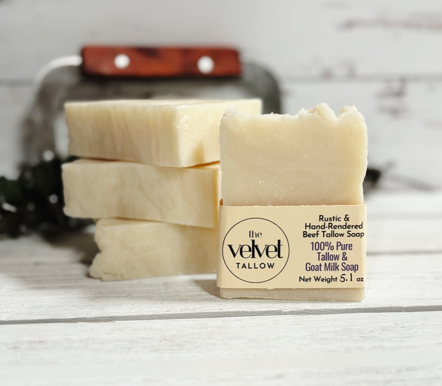 Pure Soap, Grass Fed Tallow Soap