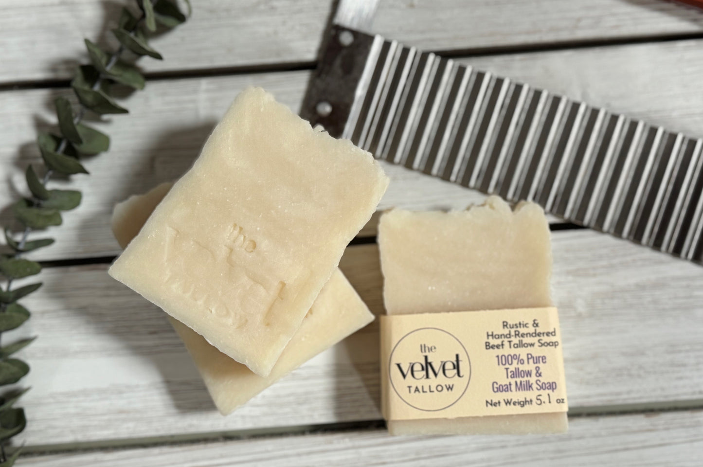 Pure Soap, Grass Fed Tallow Soap