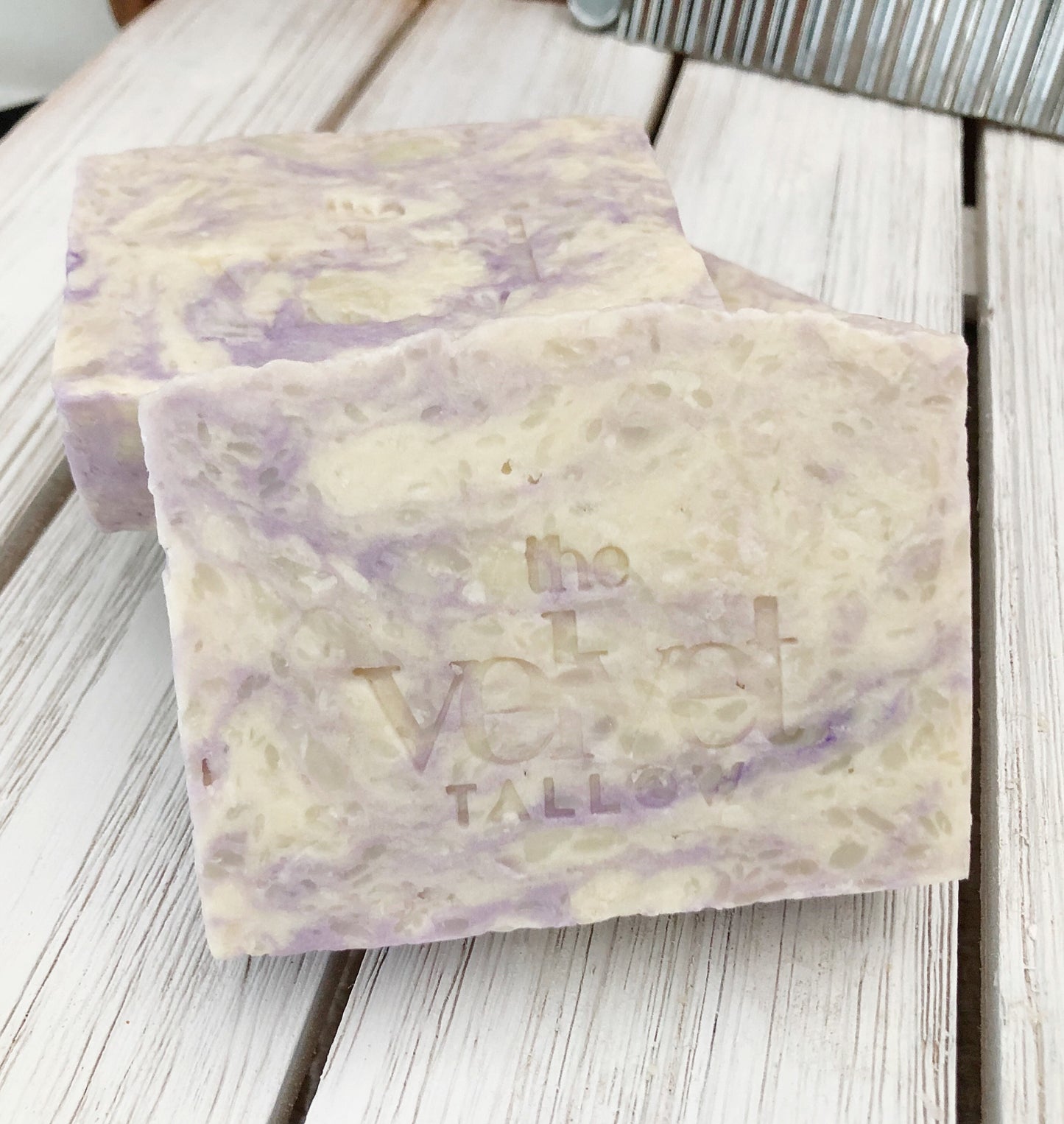 Beef Tallow & Goat Milk Soap with Lavender Ylang Ylang  Essential Oils, Hand Milled Bars Made Simply with Our Tallow Blend, Zero Waste