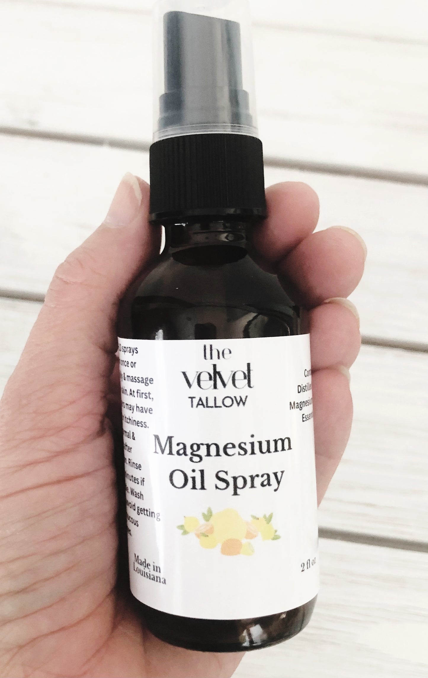 Magnesium Oil Spray, Unscented-Lavender-Citrus