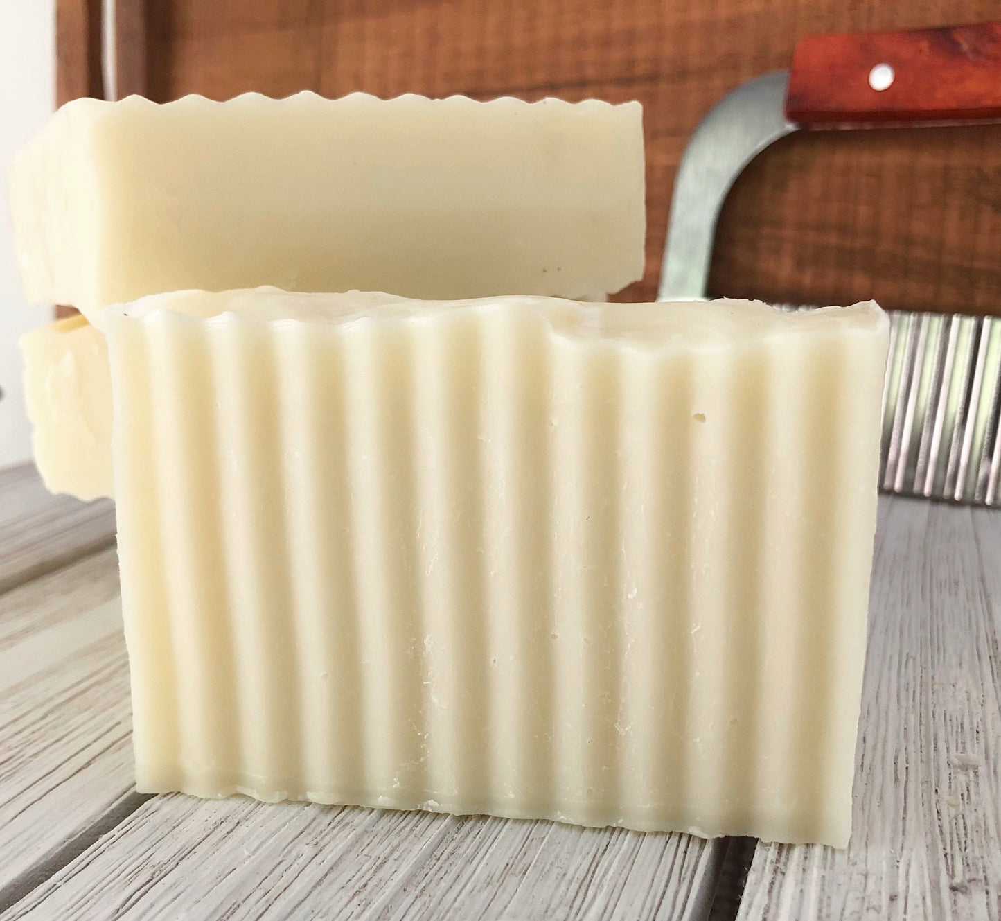 Pure Grass Fed Beef Tallow Soap with Peppermint Essential Oil, Bars Made Simply with Our Tallow Blend, Zero Waste